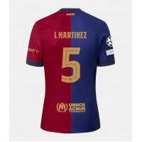 Camisa de Futebol Barcelona Inigo Martinez #5 Equipamento Principal 2024-25 Manga Curta